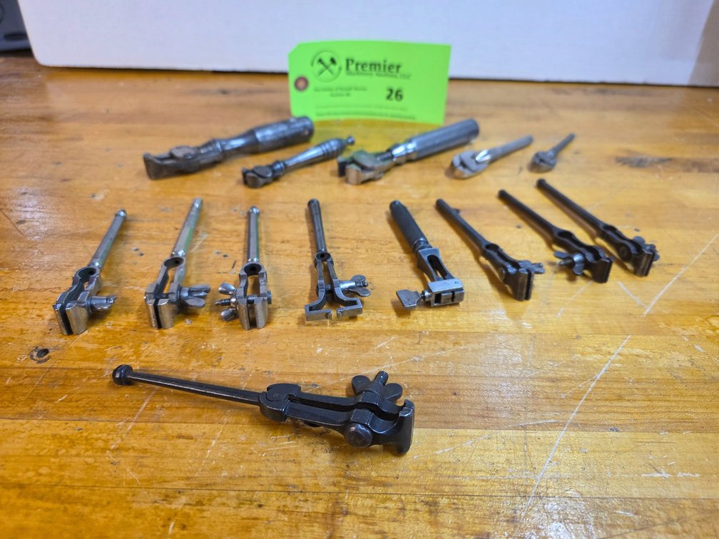 Assorted Jewelers Hand Vises. 