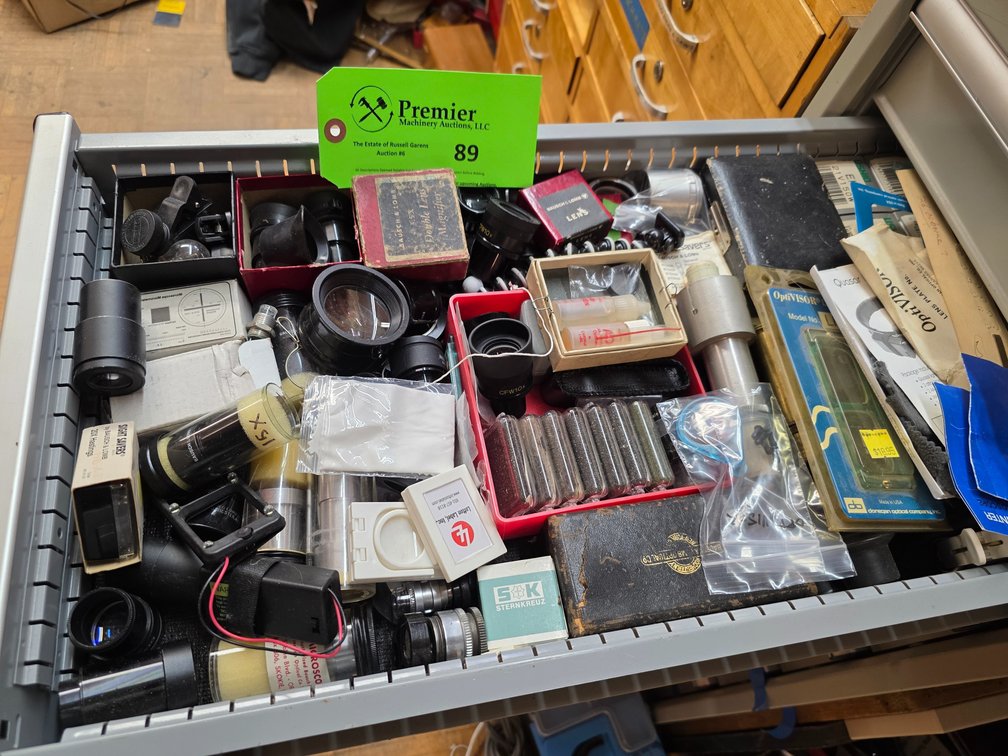 Large Quantity of Jewelers Loops, Lenses, and More. 