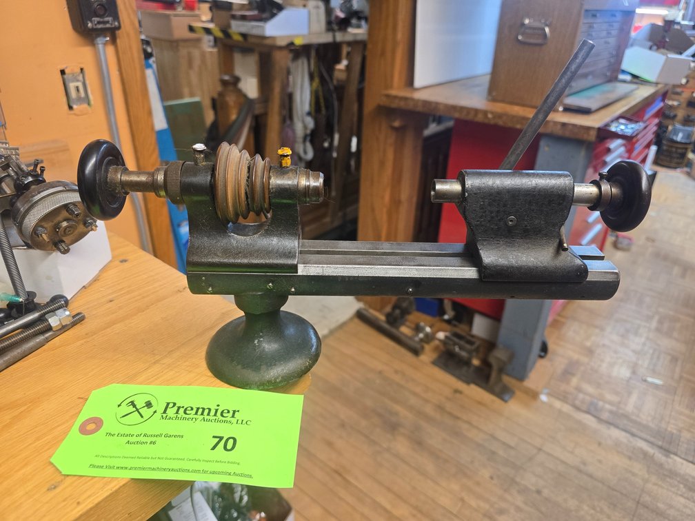 Derbyshire 12" Watchmakers Lathe.
