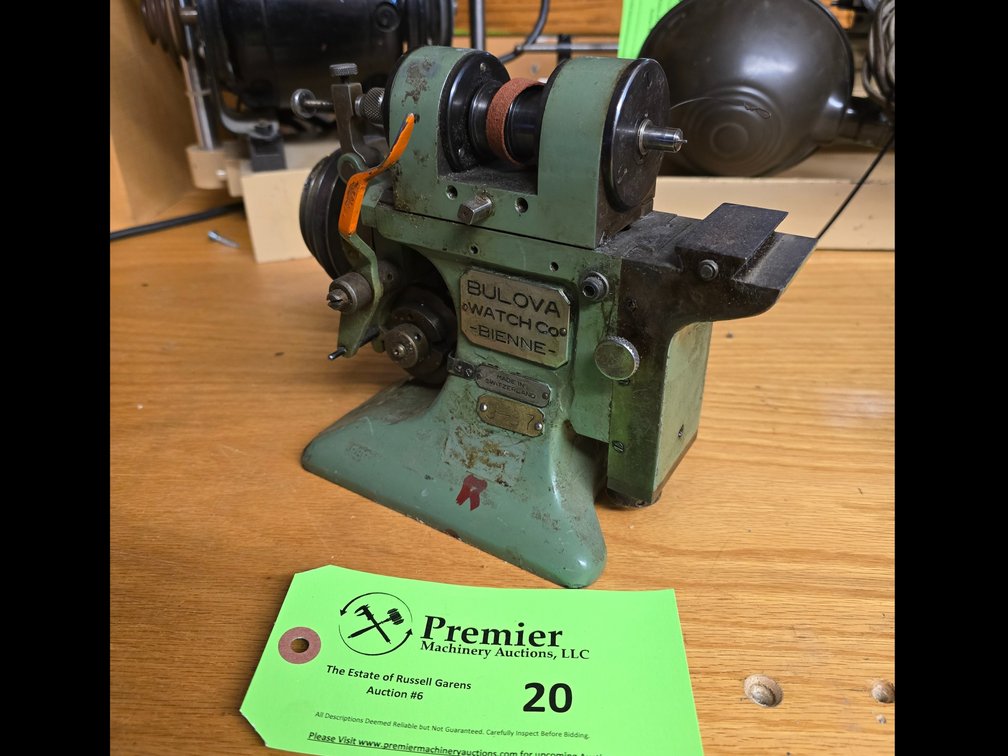 Vintage Watchmakers Machine.