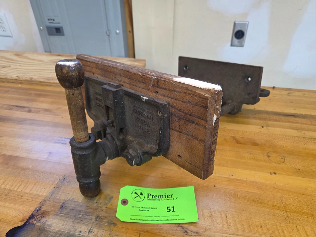 Morgan #200A Under Bench Mount Vise.