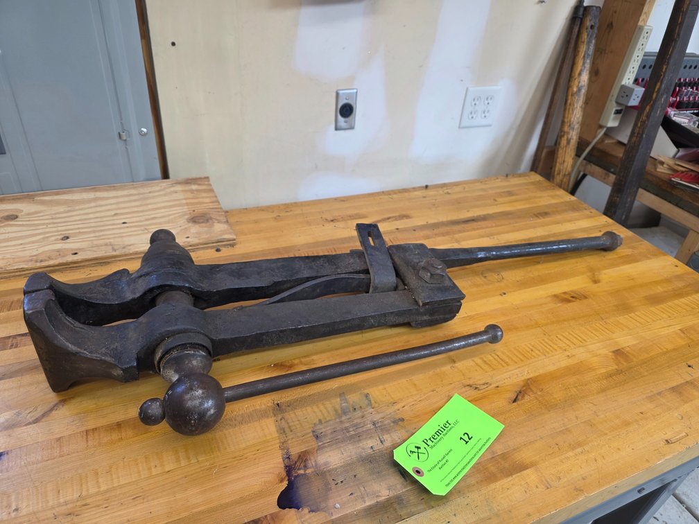 Blacksmith Post Mount Vise.
