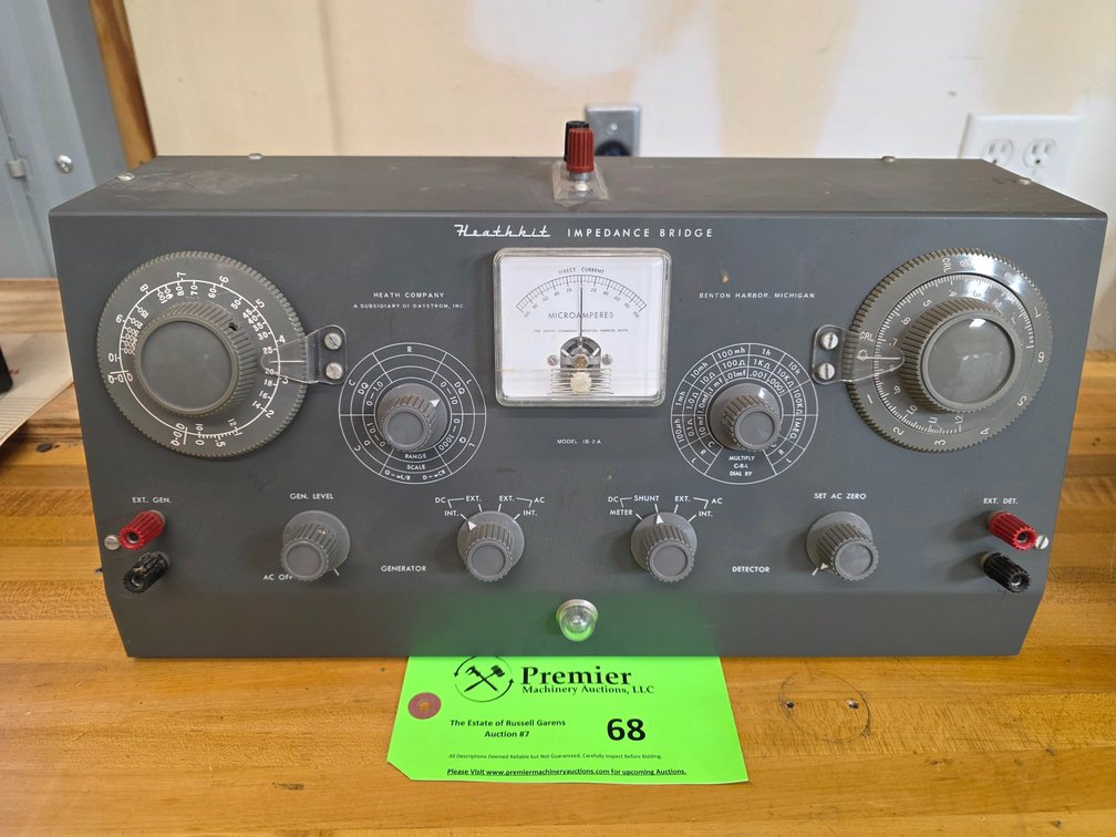 Heathkit Impedance Bridge.