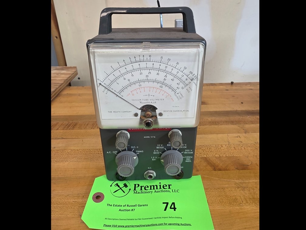 Heathkit Vacuum Tube Voltmeter.