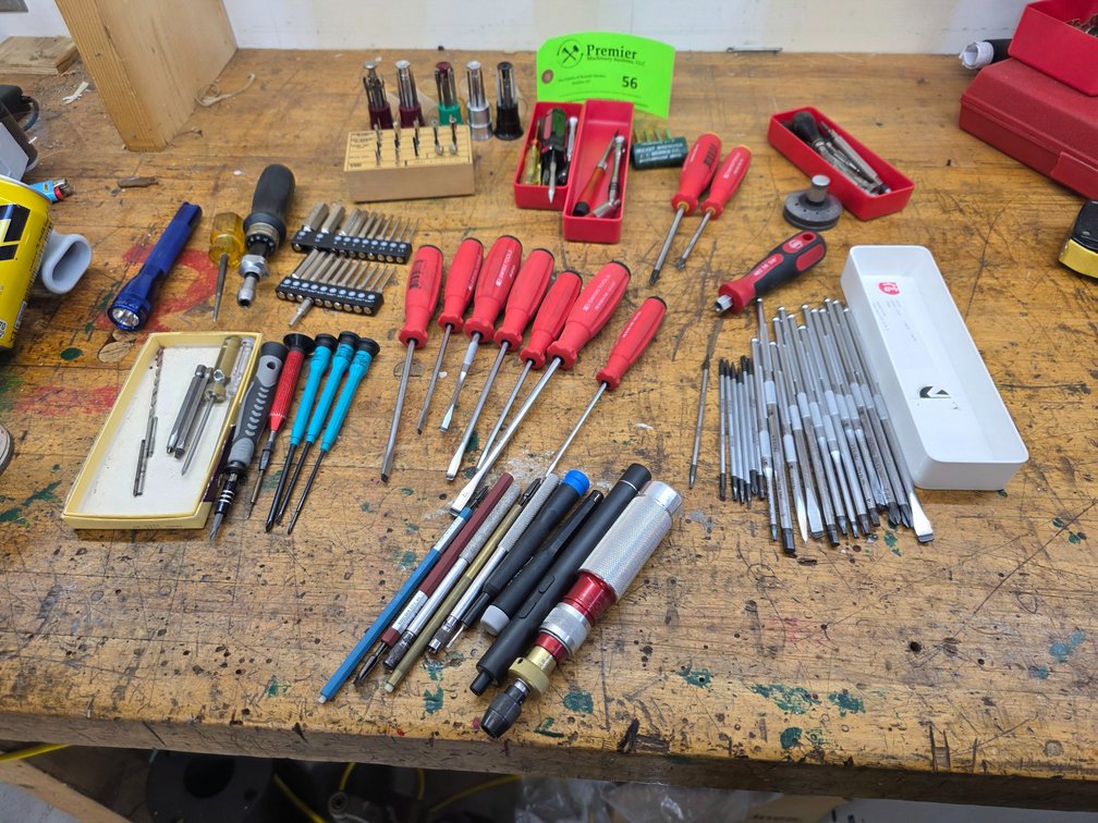 Large Quantity of Precision Screw Drivers. 