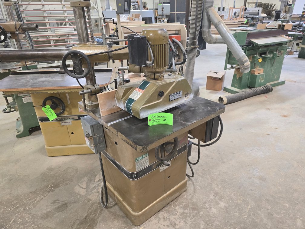 Powermatic Model 27 Shaper.