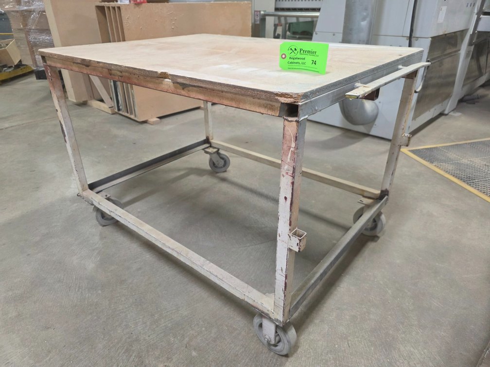 Steel Frame Shop Cart. 