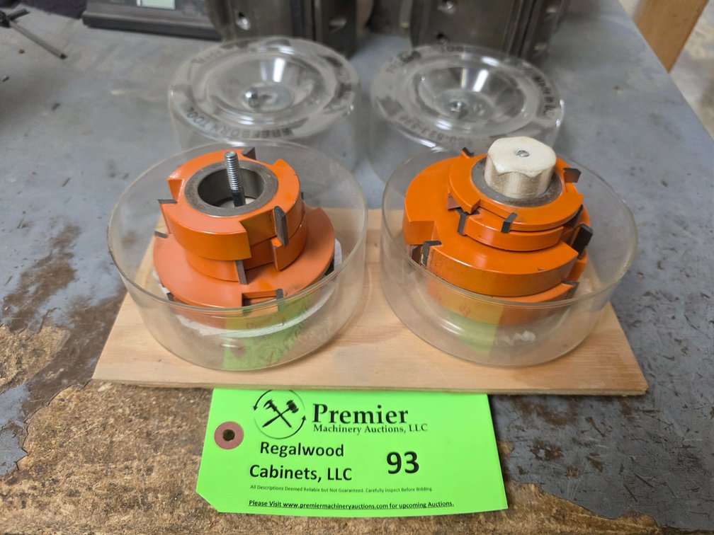 Freeborn Tool Shaper Cutter Set.