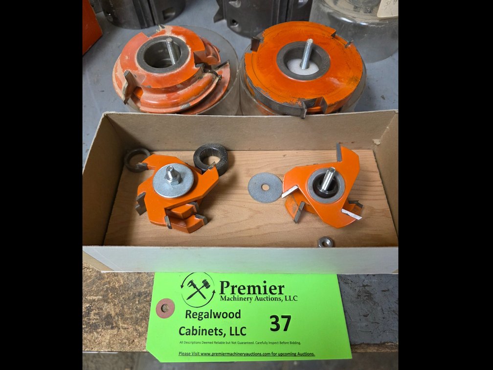 Assorted Freeport Tool Shaper Cutters.