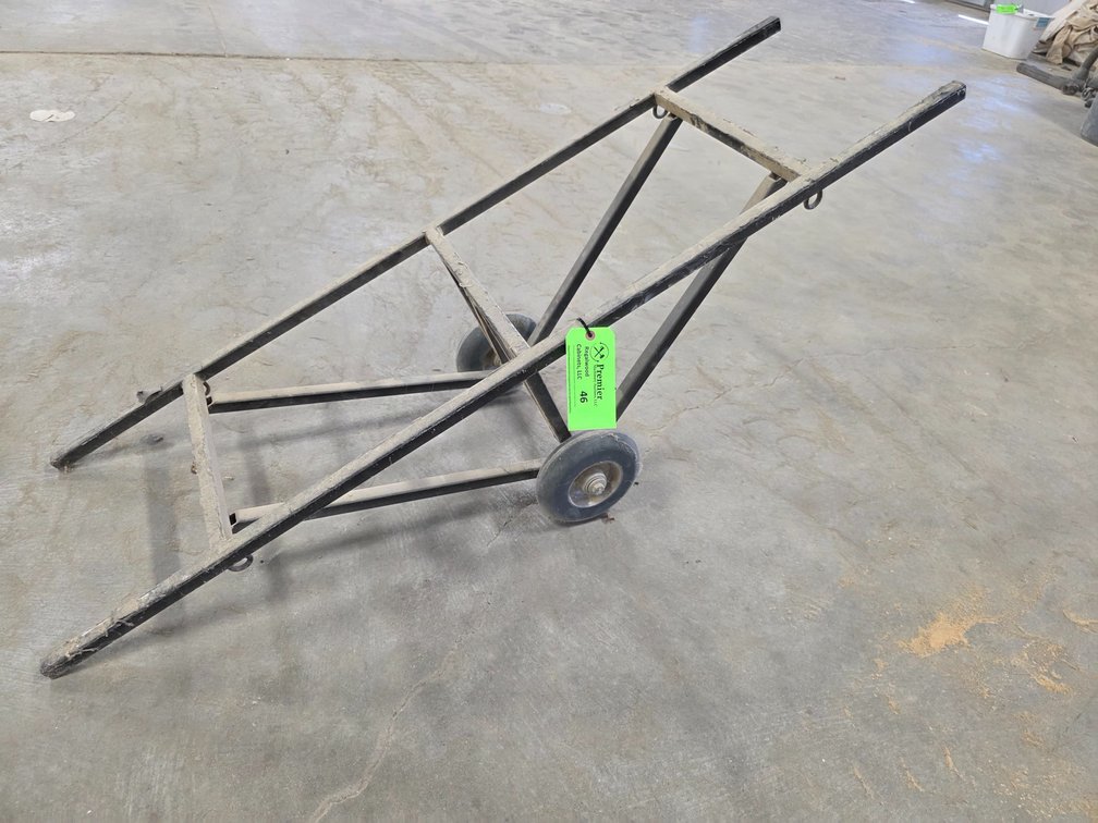 60" x 18" Lumber Transfer Cart. 