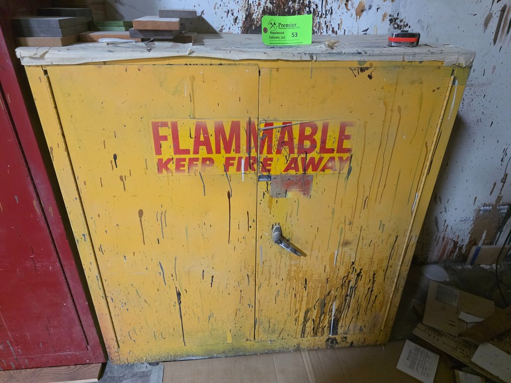 Eagle Model 1932, 30 Gallon Cap. Flammable Liquids Storage Cabinet. 