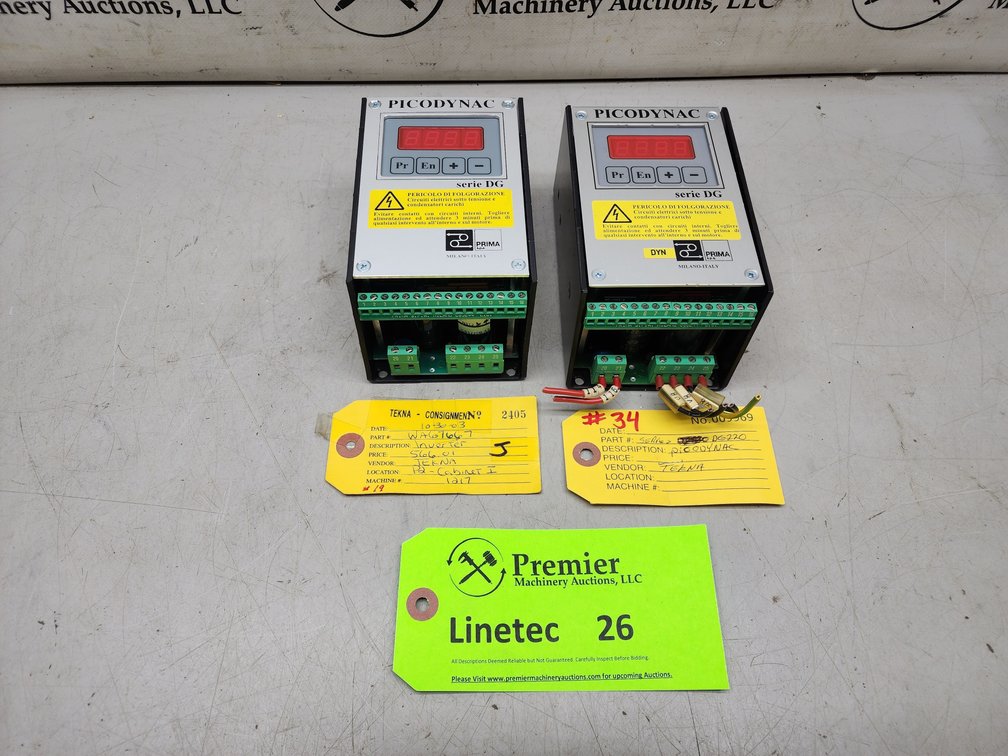 (2) Tekna Picodynac Inverters.  