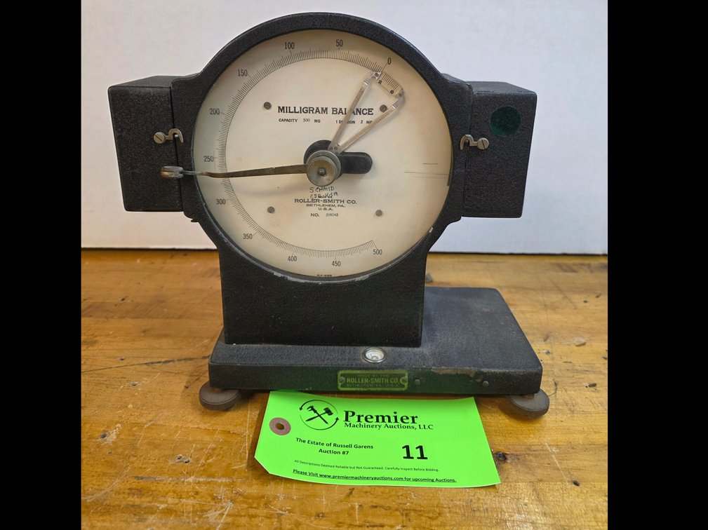 Vintage Roller-Smith Co. Milligram Balance.