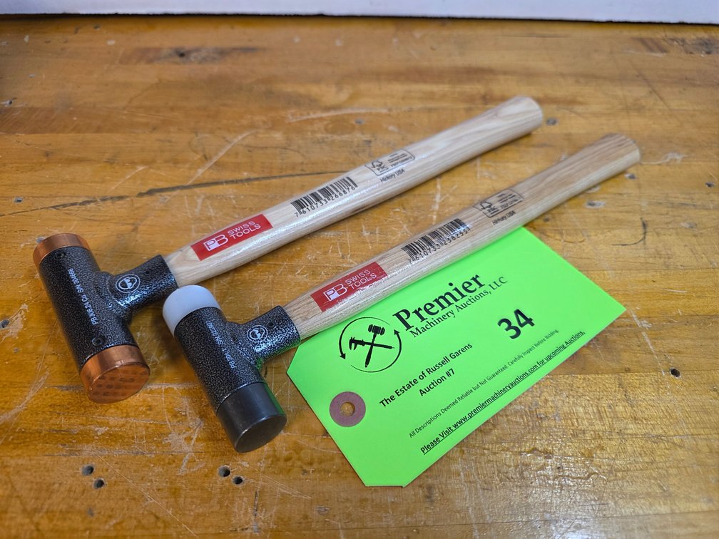 (2) PB Swiss Tools Hammers.
