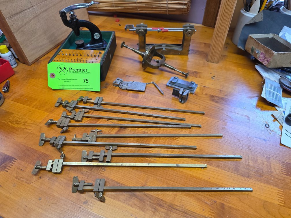 Assorted Jewelers and Watchmakers Tools.