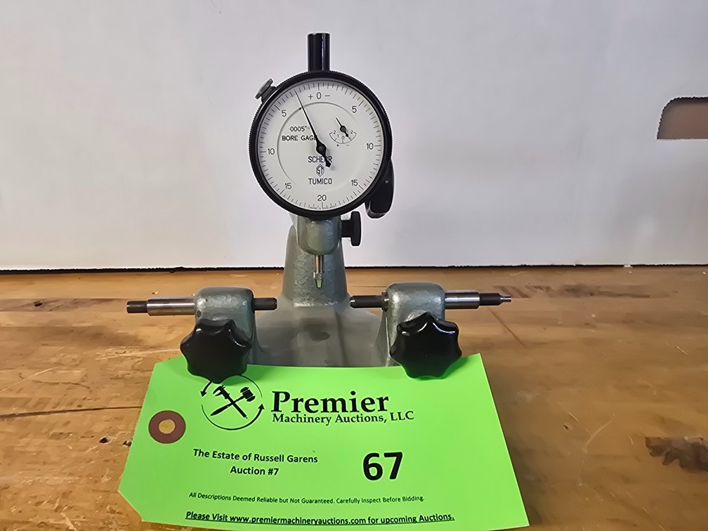 Bench Center with Scherr-Tumico .0005" Graduation Indicator 