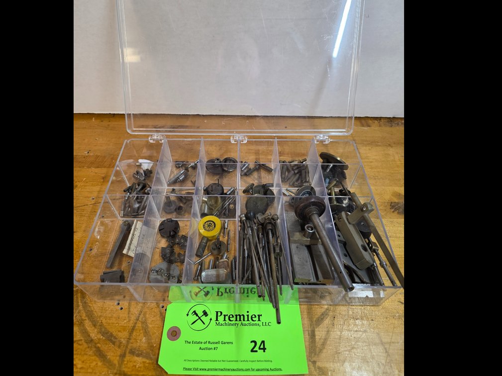 Group of Assorted Small Lathe Tooling. 