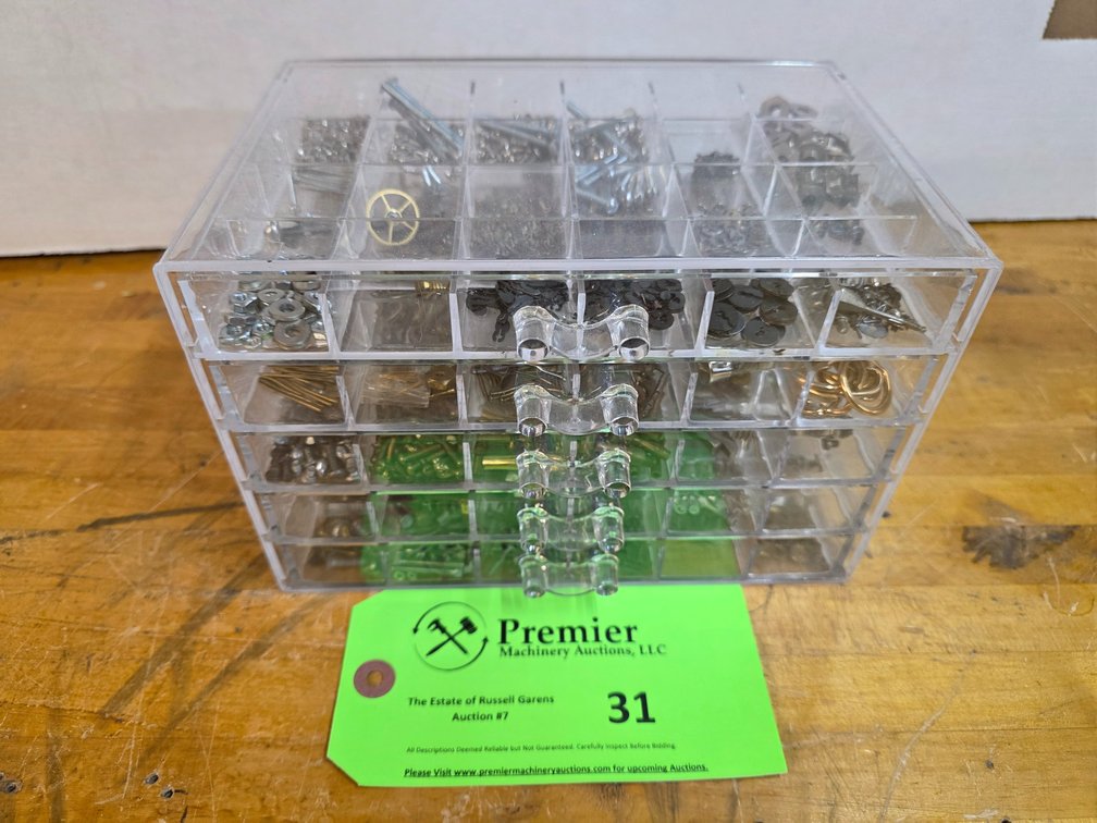 5-Drawer Cabinet Full of Watch Parts and More.