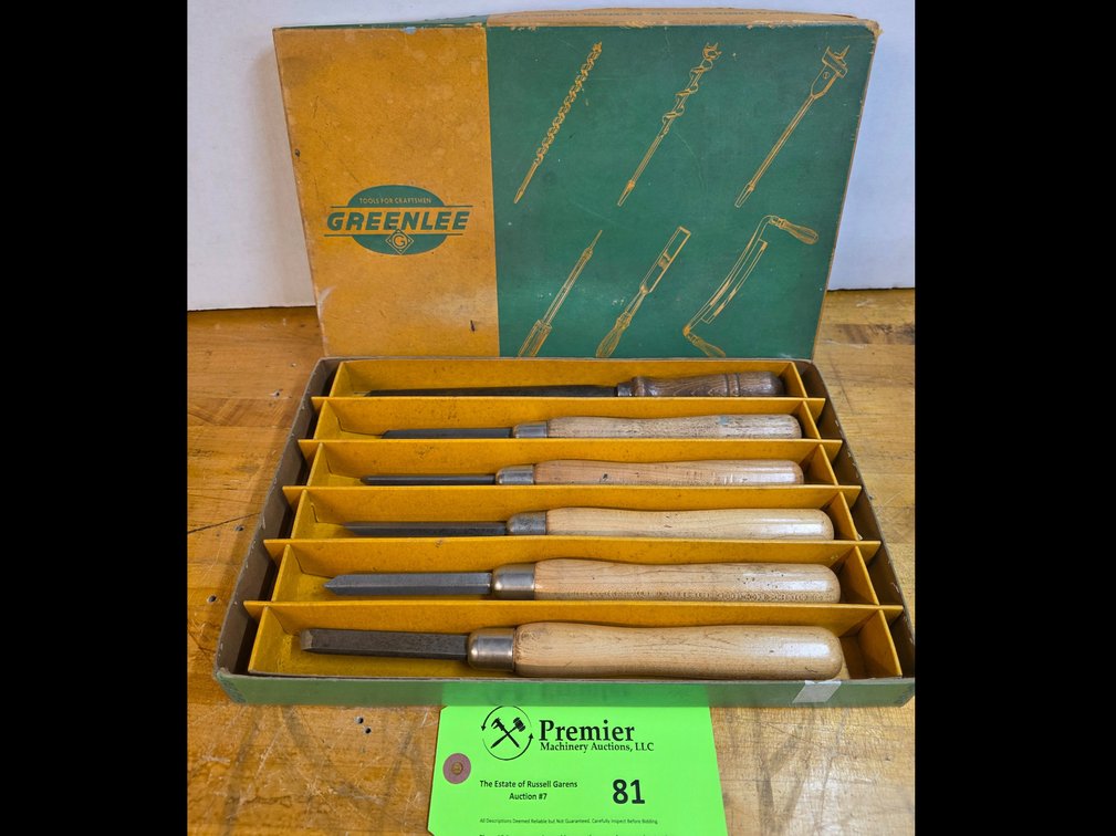 Greenlee Wood Chisel Set.