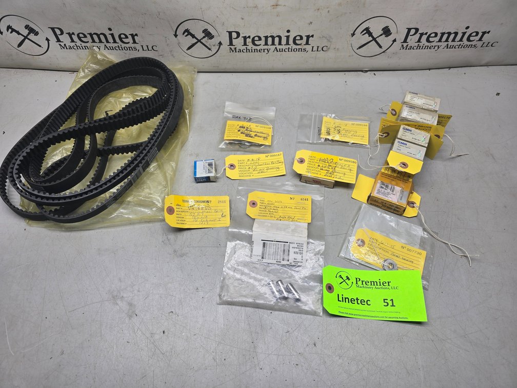 Assorted Bearings and Timing Belt