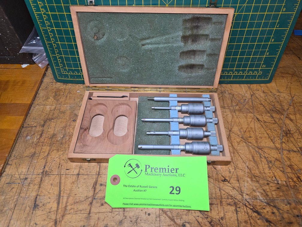 Etalon Bore Hole Micrometer Set. 