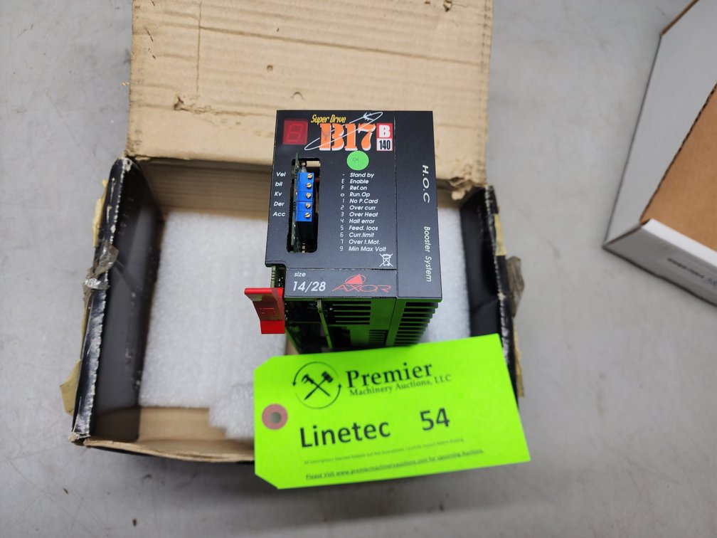 Axor Servo Drive Model B17-B140-14/28-B-S-A-3296/EC-RD.