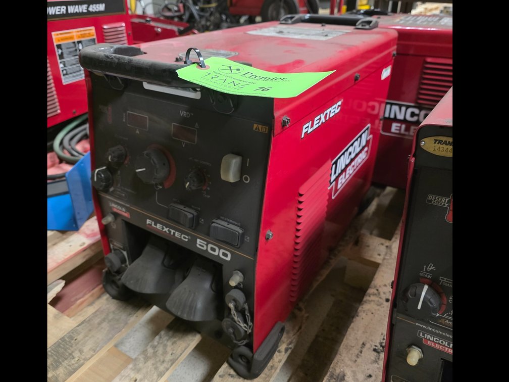 Lincoln Flextec 500 Multi-Process Welder.