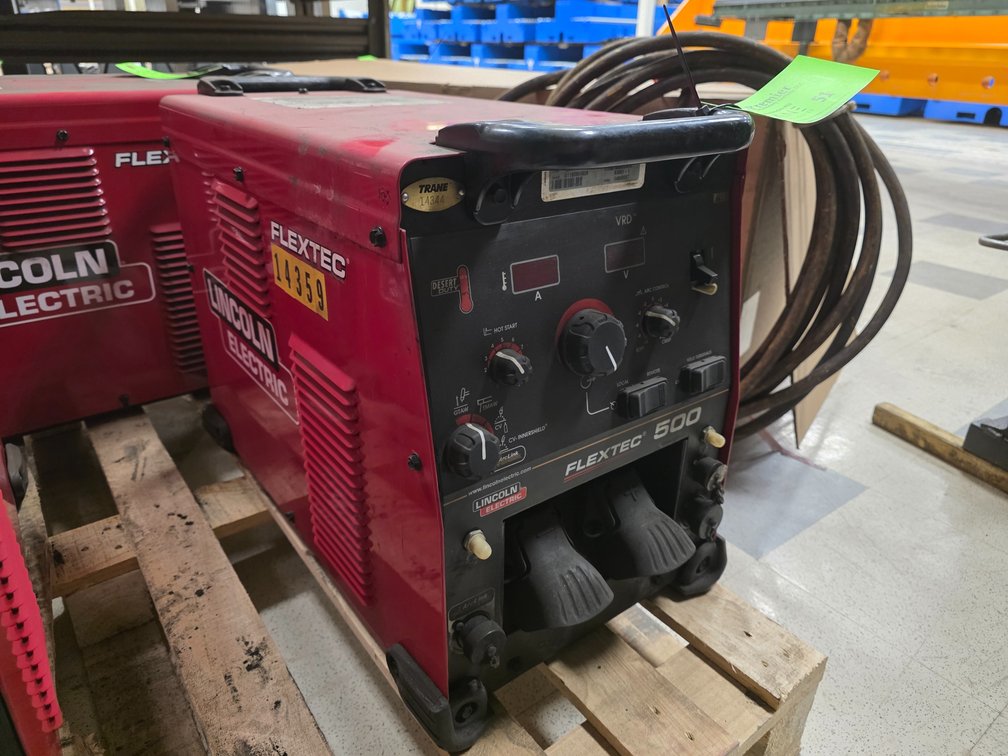 Lincoln Flextec 500 Multi-Process Welder.