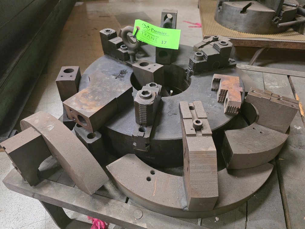 20" Dia. 3-Jaw Lathe Chuck.
