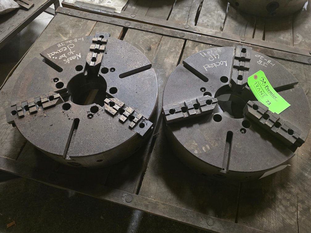 (2) 18" Lathe Chucks.