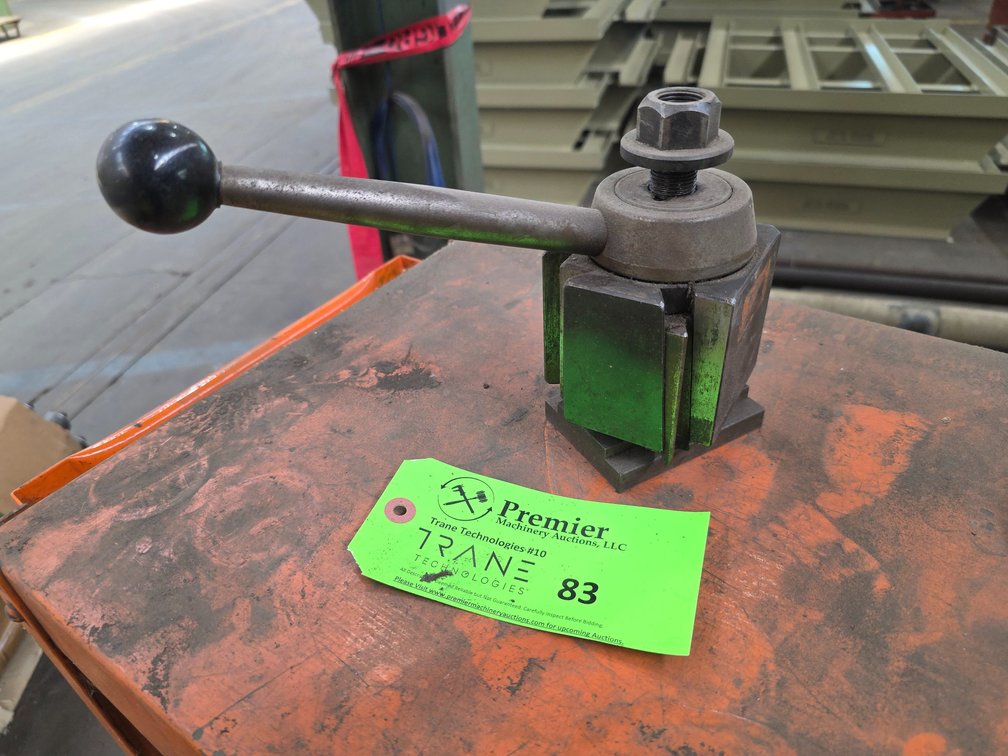 Aloris CXA Quick Change 2-Sided Tool Post. 
