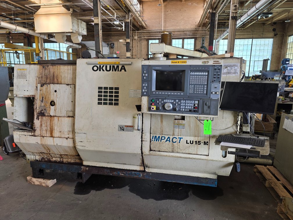 Okuma "Impact" LU15-M, CNC Lathe.
