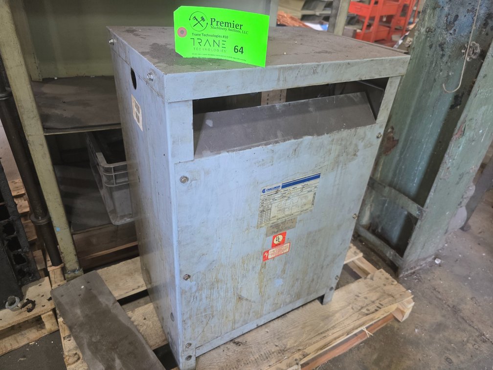 Challenger Cat. NO. 452-415, 45 KVA Transformer. 