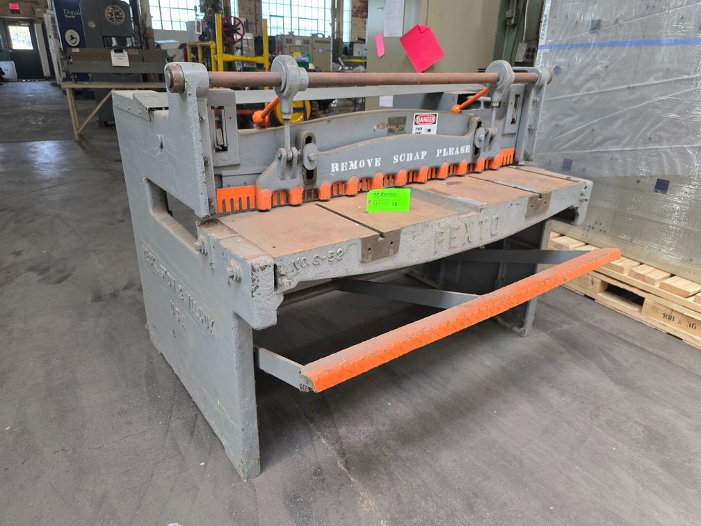 Peck Stow & Wilcox Model G-52A, Stomp Shear