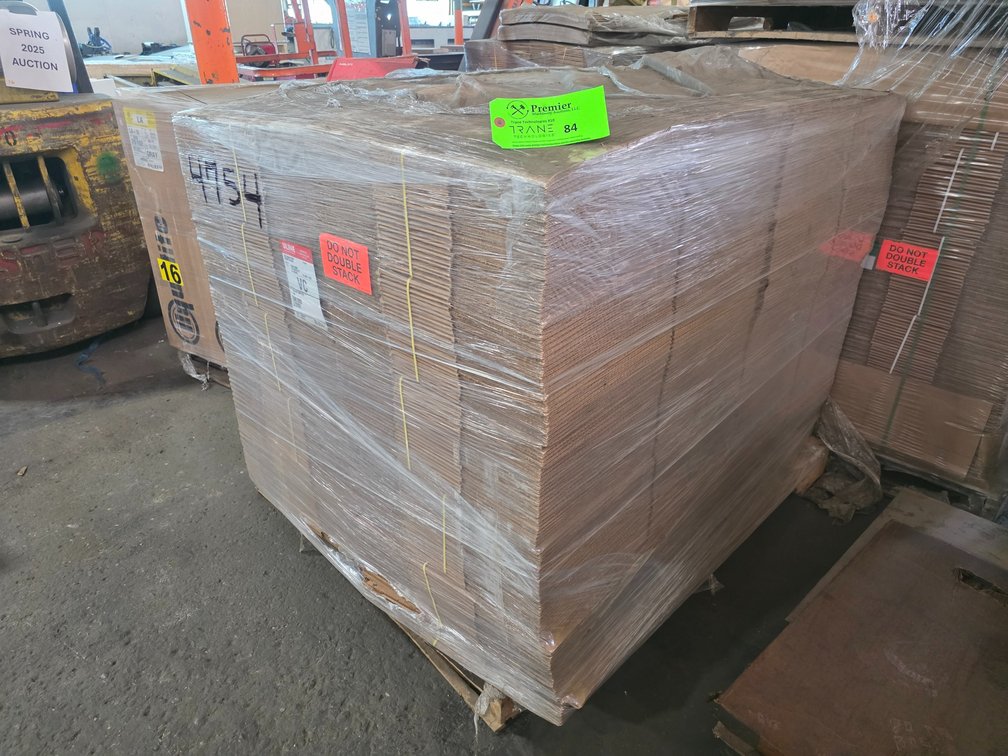 (500) 12-1/2" x 12-1/2" x 6" Cardboard Boxes. 