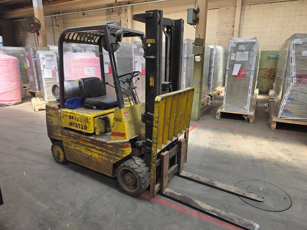 Hyster LP Powered Forklift.