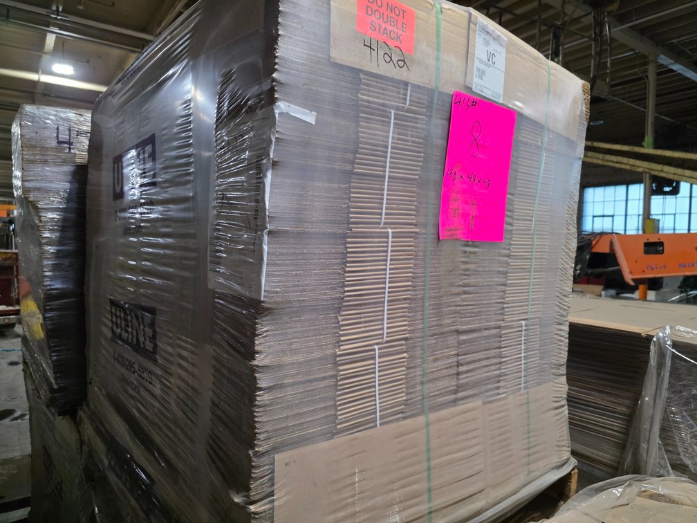 (500) Approx. 12" x 12" x 6" Cardboard Boxes. 