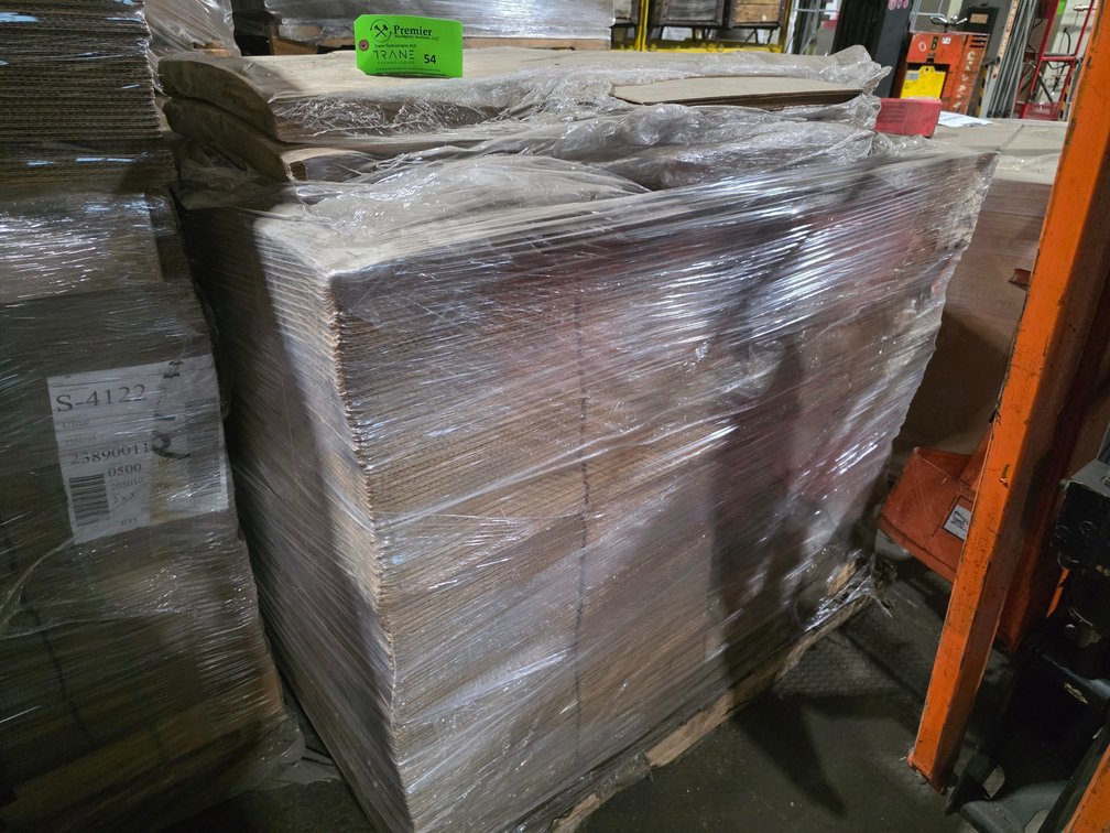 (500) 12" x 12" x 6" Cardboard Boxes. 