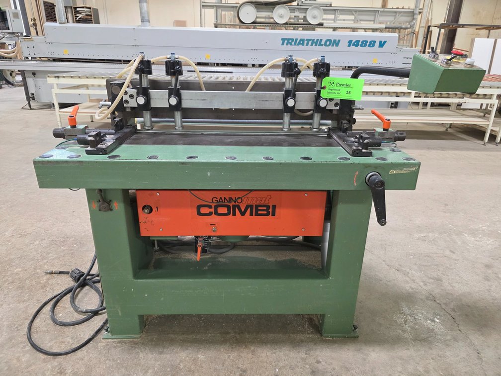 Ganner "Gannomat 110 Combi" Line Boring Machine.