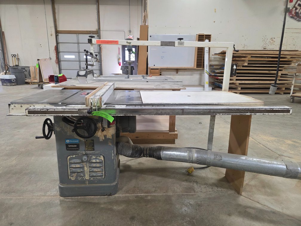 Rockwell Model 34-466, 10" Table Saw.
