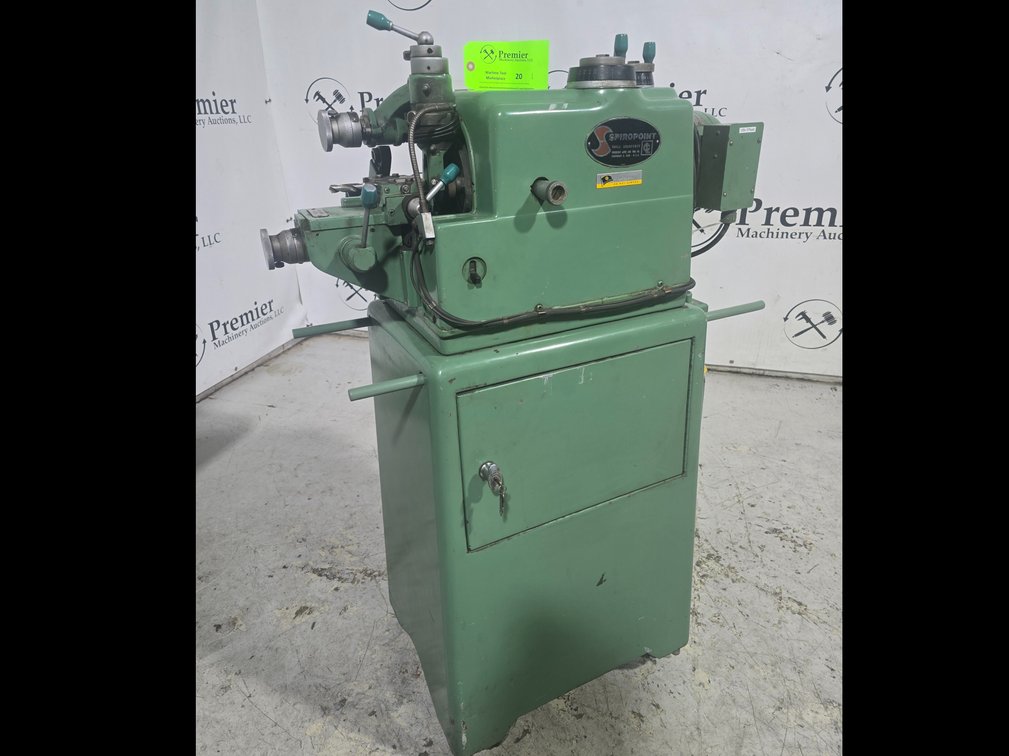 Cincinnati Lathe & Tool Model LM-750 Spiropoint Drill Sharpener