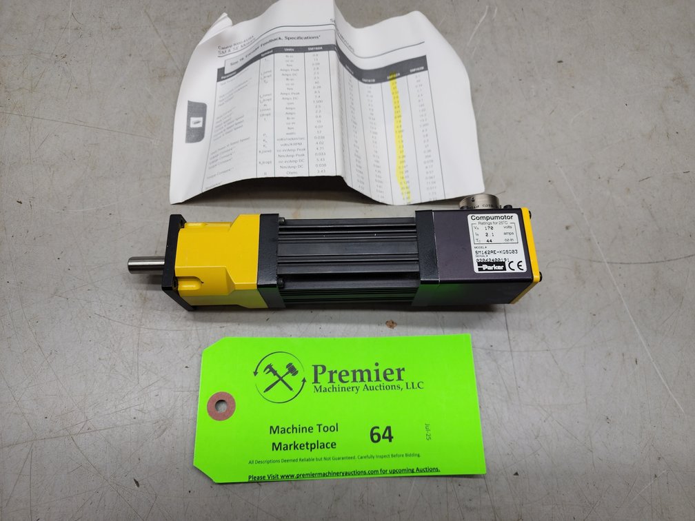 Parker Servo Motor.