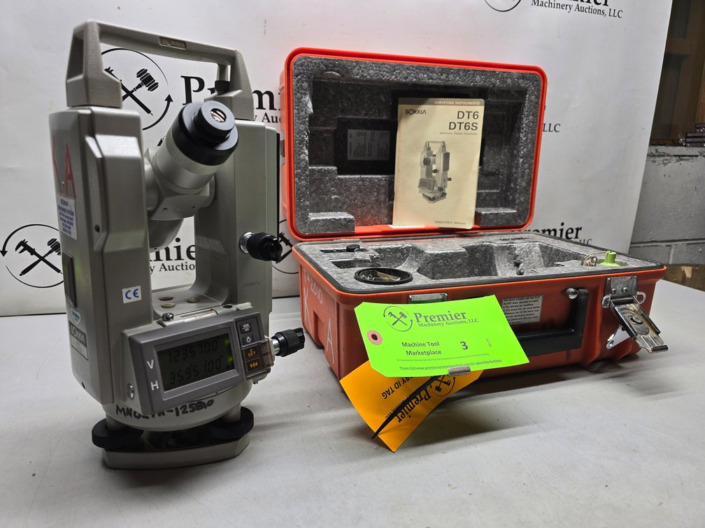 Sokkia Model: DT-6 Electronic Digital Theodolite.