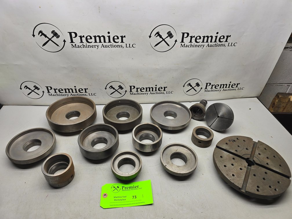 (10) E-Collet Closers, 2" to 6".
