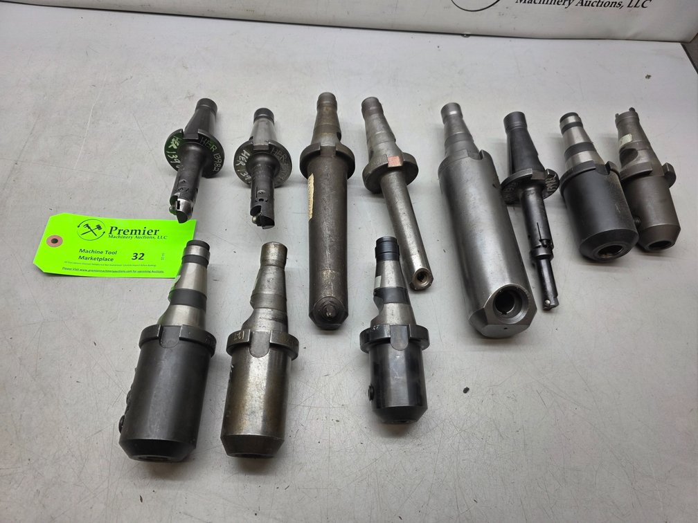 (11) NMTB 40 Taper Tool Holders. 