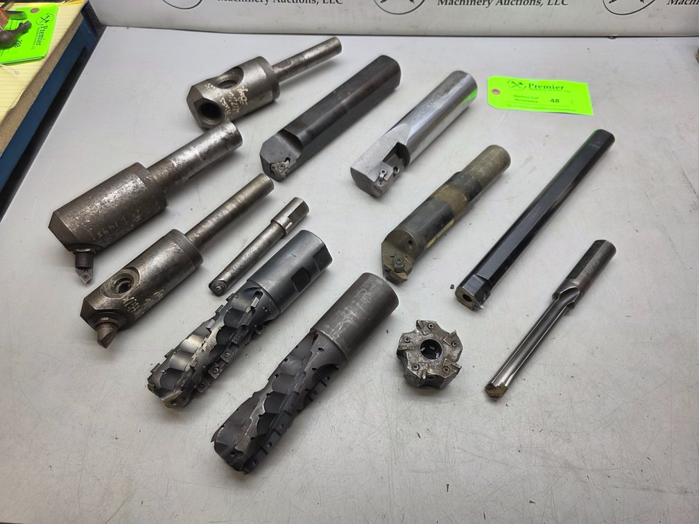 Assorted Indexable Cutting Tools. 