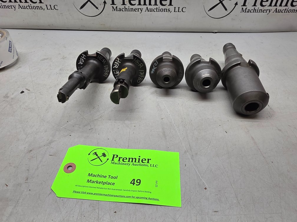 (5) NMTB 40 Taper Tool Holders. 