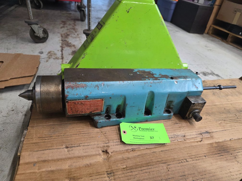 CNC Lathe Tail Stock w/ Live Center. 