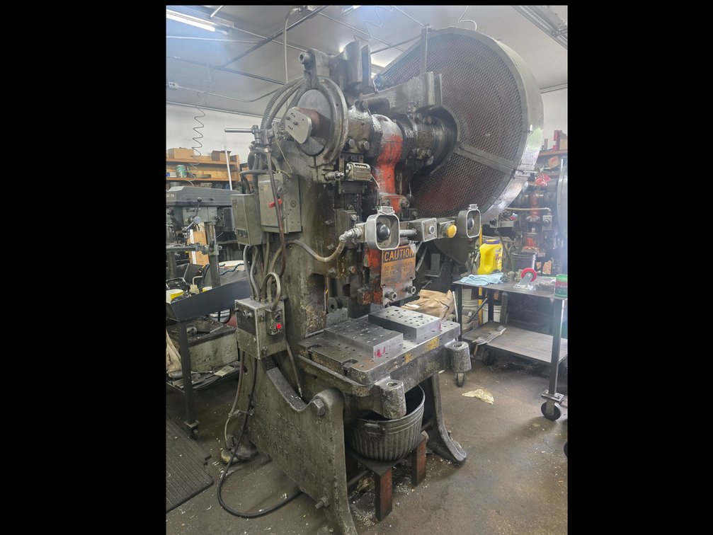L & J Press No. 5 O.B.I. Punch Press