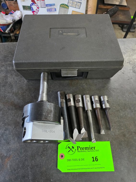 Criterion DBL-204 Adjustable Boring Head